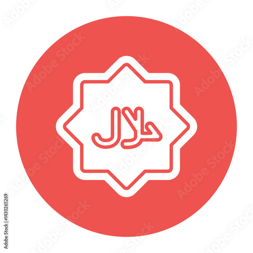 Halal Sign Icon
