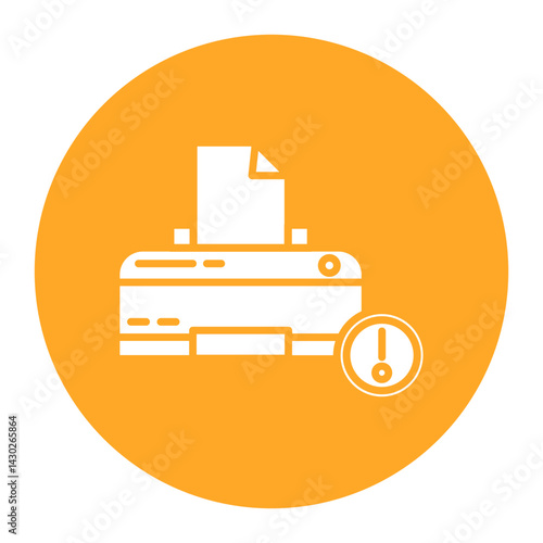 Printer Error Icon
