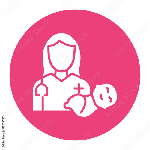 Pediatric Nurse Icon