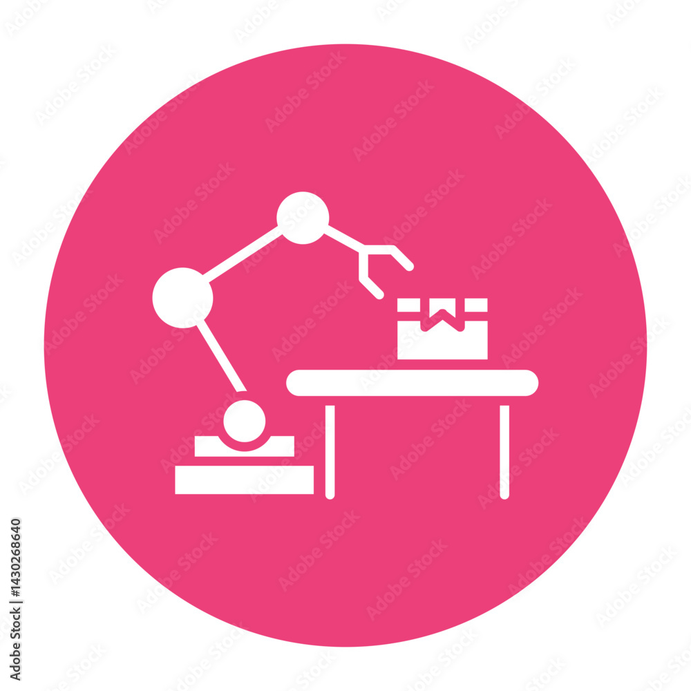 Automation Industry Icon Automation Industry Icon