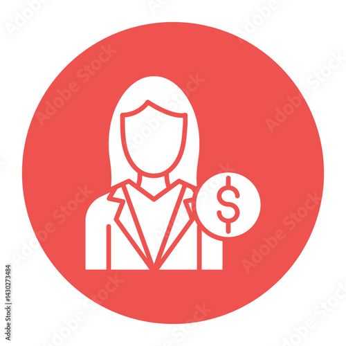 Female Client Icon
