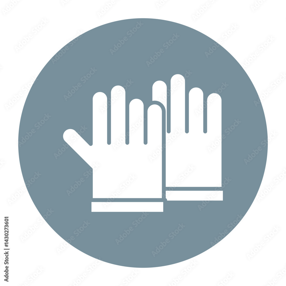 Fototapeta premium Gloves Icon