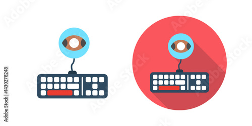 Keylogger Vector Icon
