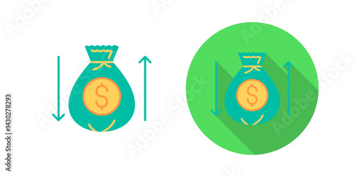 Money Bag Vector Icon