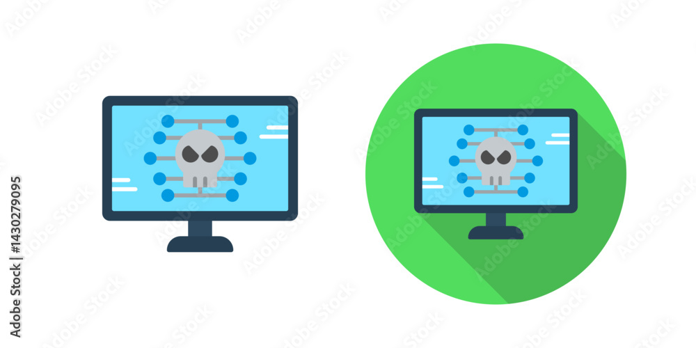 Malware Vector Icon Malware Vector Icon