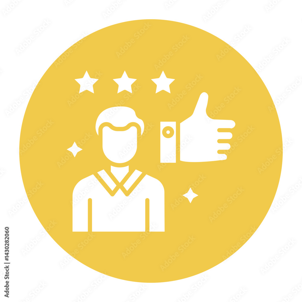 Customer Satisfaction Icon Customer Satisfaction Icon