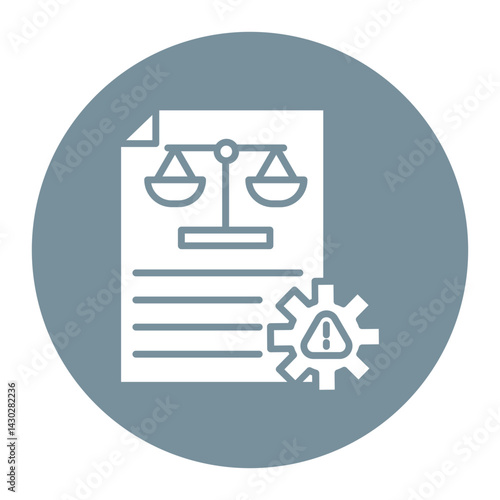 Legal Risk Management Icon