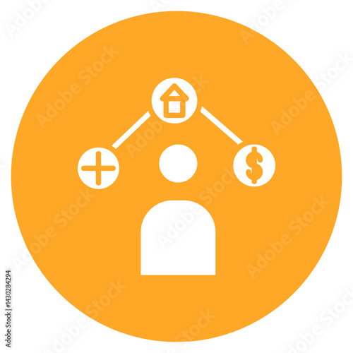 Resource Allocation Icon