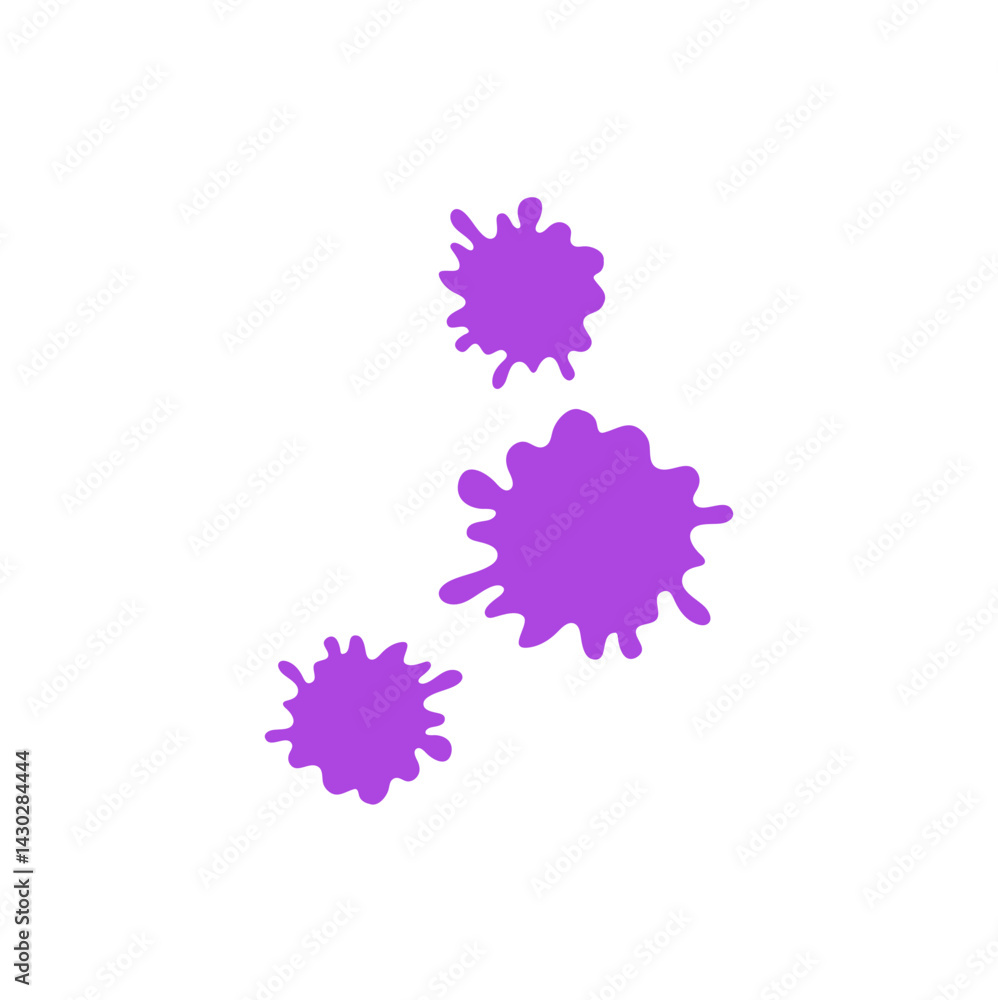 Paintball splash vector illustration Paintball splash vector illustration