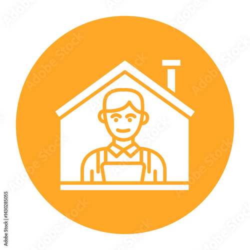 Remote Work Icon
