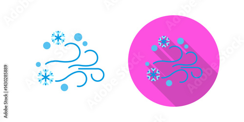 Blizzard Vector Icon