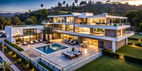 Luxury Modern Beverly Hills Mansion