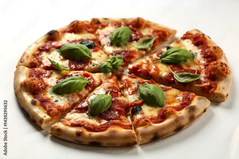 a freshly baked pizza with a delightfully golden-brown crust a freshly baked pizza with a delightfully golden-brown crust