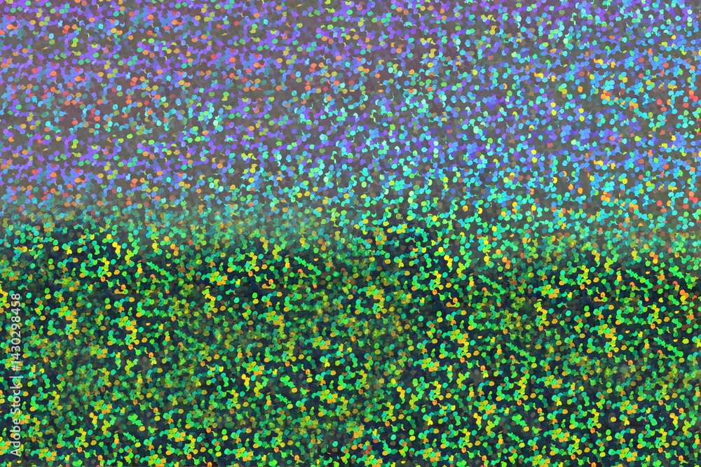 Fluorescent sticker plan or glow sticker colorful background.
