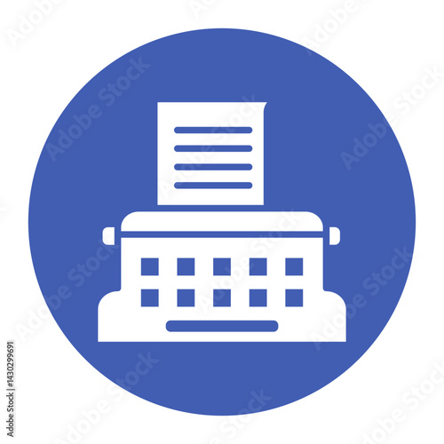 Typewriter Icon