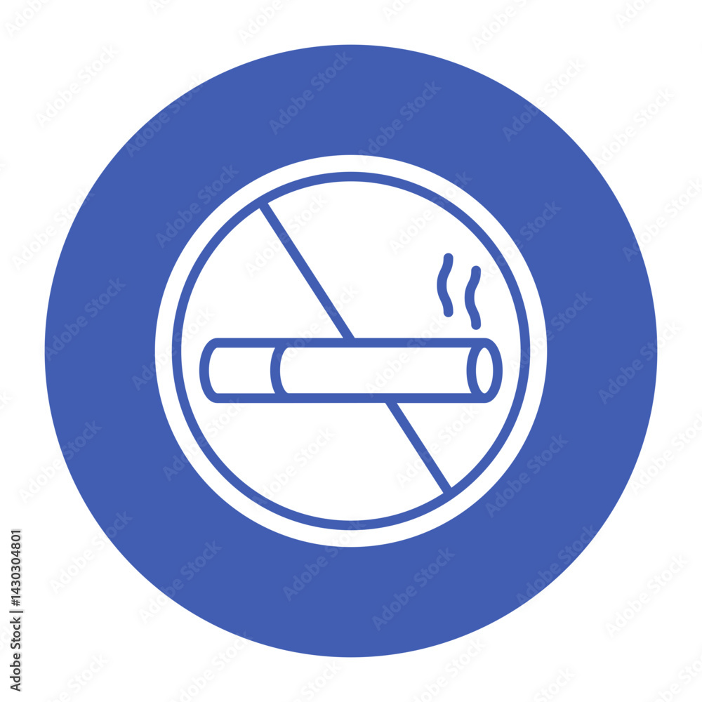 Anti Smoking Icon Anti Smoking Icon