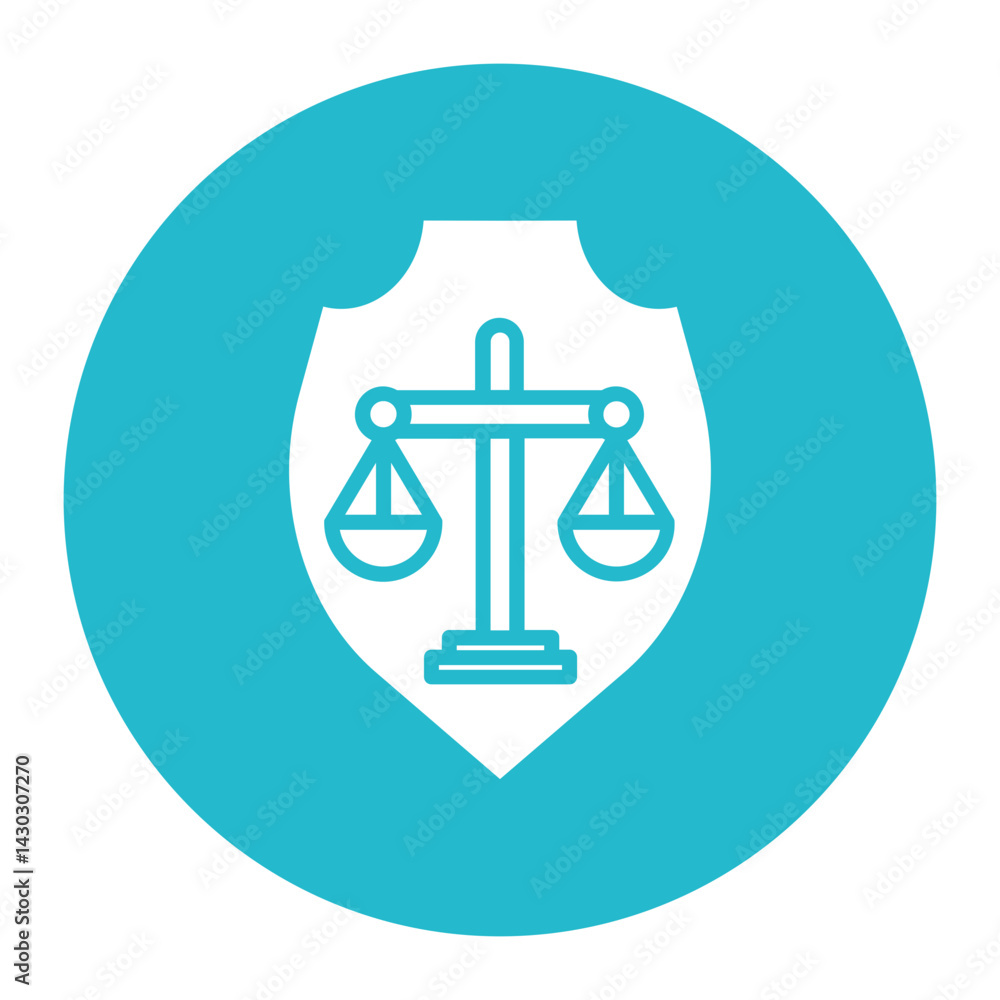 Legal Shield Icon Legal Shield Icon