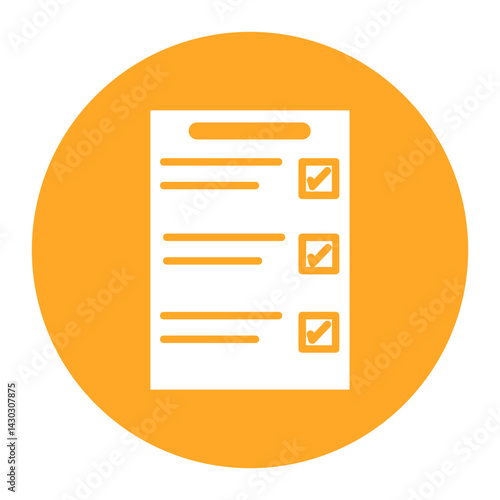 Marathon Checklist Icon