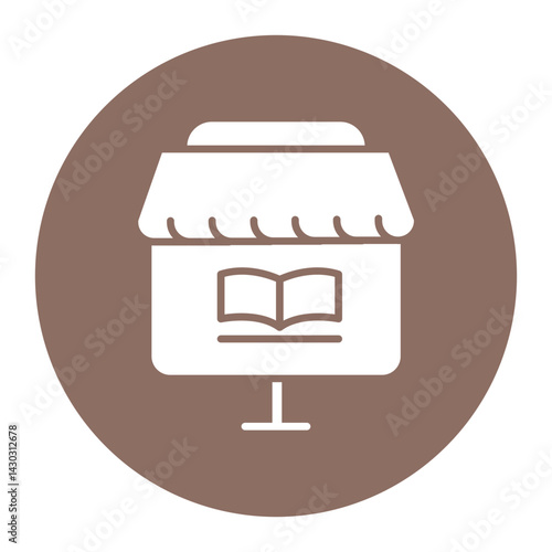 Online Book Store Icon