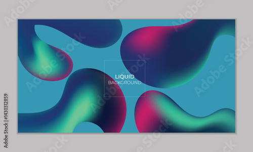 Vibrant liquid-style background design featuring glossy textures and flowing forms. Ideal for posters, UI/UX design, and contemporary visual storytelling.