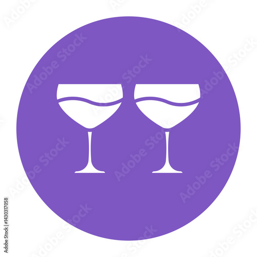 Champagne Glass Icon