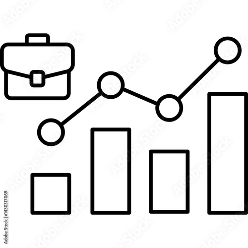 Business Scaling  SVG Icon