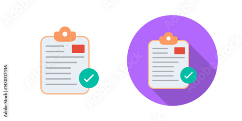 Secure Notepad Vector Icon
