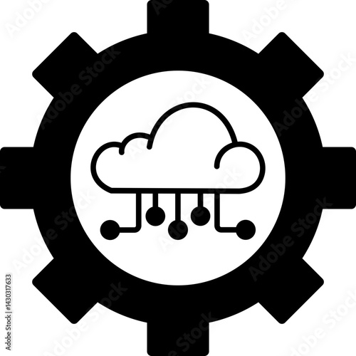  Cloud Management  SVG Icon