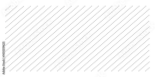 Dashed lines collection. different types of dashed lines. black dashed line set collection isolated on white background. collection of lines for notebook pages in eps 10.