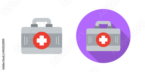 First Aid Kit Vector Icon