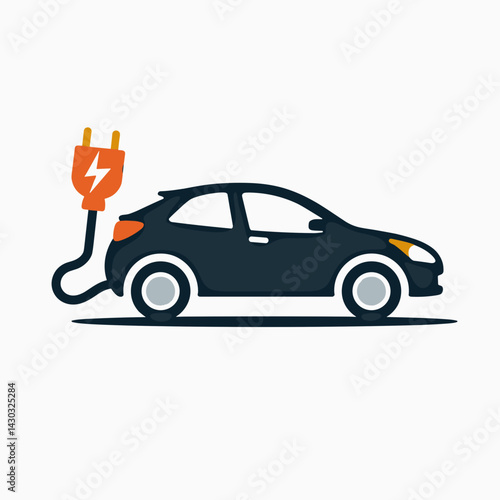 electric car charging station icon