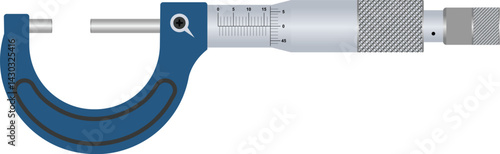 Precision Micrometer Screw Gauge Tool for Accurate Measurement in Engineering and Machining.