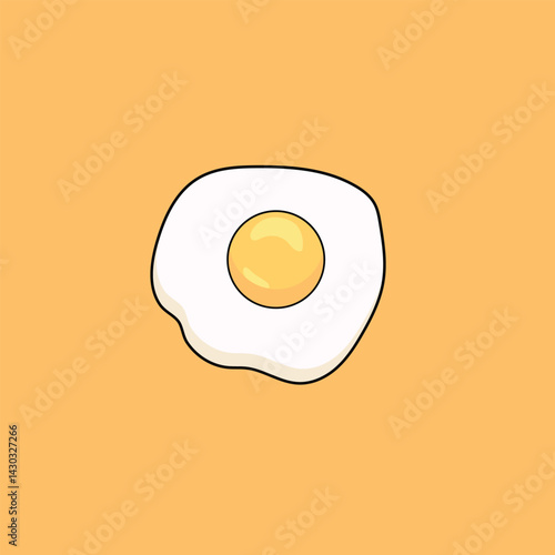 Sunny-side-up eggs are a simple yet tempting dish, featuring a soft yolk in the center and crispy egg whites around the edges, perfect for any mealtime