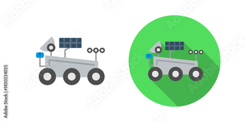 Mars Rover Vector Icon