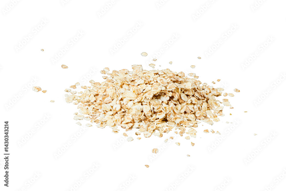 pile of oat flakes isolated on white or transparent png pile of oat flakes isolated on white or transparent png