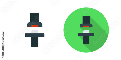 Seat Belt Vector Icon