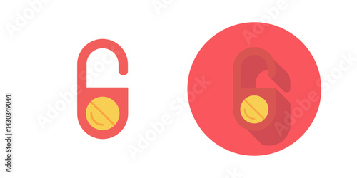 Do Not Disturb Vector Icon