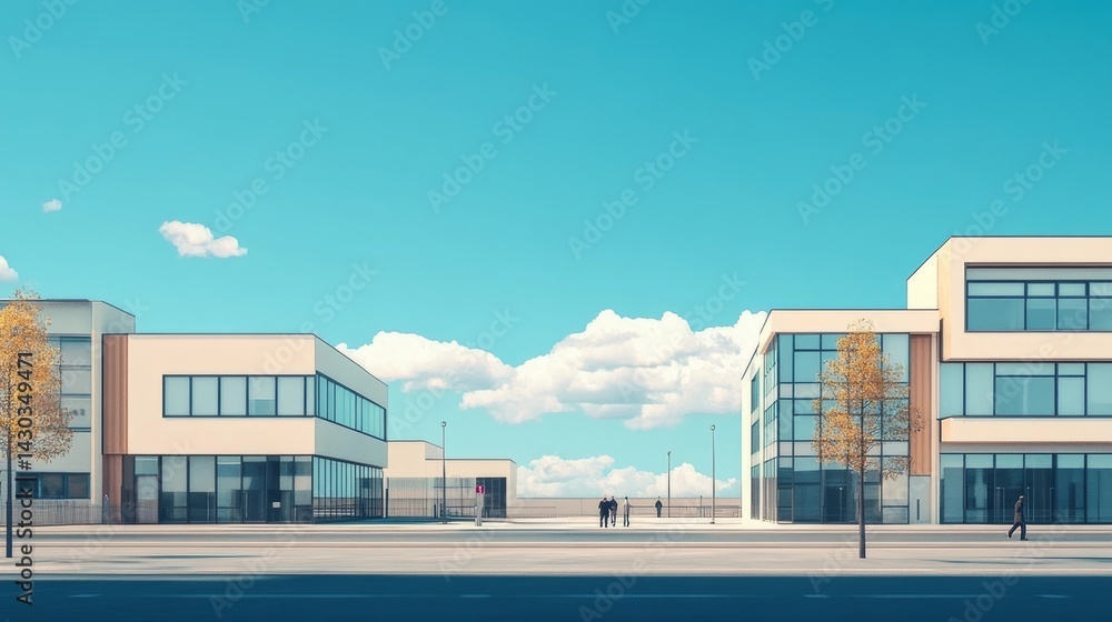 Obraz premium modern office building