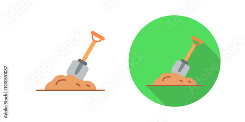 Digging Vector Icon