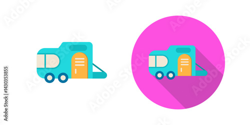 Caravan Vector Icon