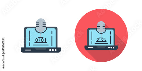 Voice Recorder Vector Icon