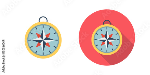 Compass Vector Icon