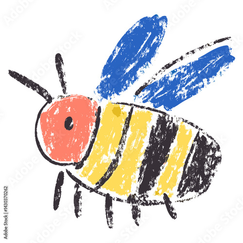 Bee art illustration drawing vector