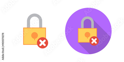 Insecure Vector Icon