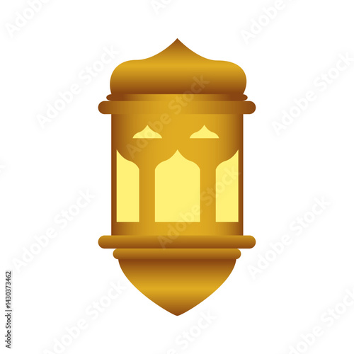 Simple Editable Islamic Lantern