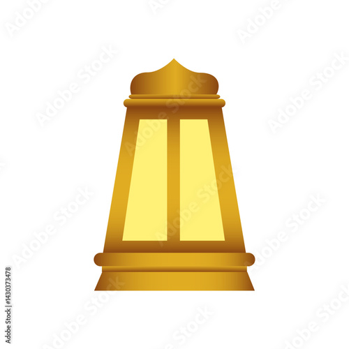 Simple Editable Islamic Lantern