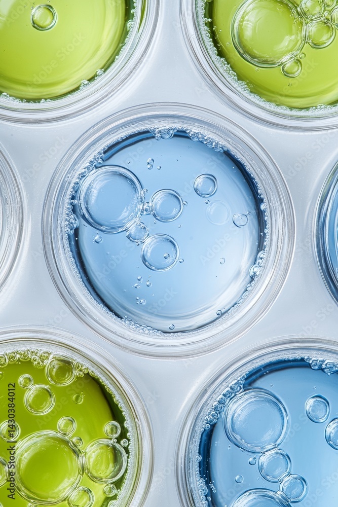 Natural and organic beauty cosmetics are at the forefront of research and development in cosmetic laboratories, where scientists create innovative skincare products like bio skincare creams and