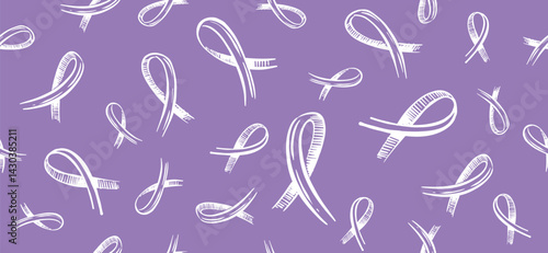 World Cancer Day, hand drawn.
