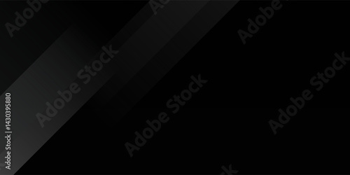 Black abstract background. Elegant dark diagonal shape element modern