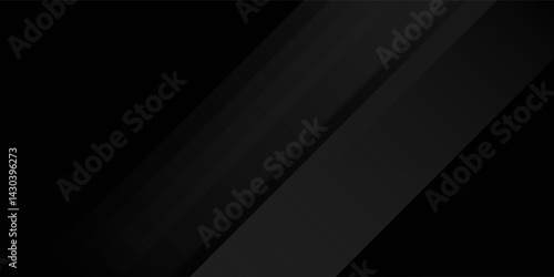 Black abstract background. Elegant dark diagonal shape element modern